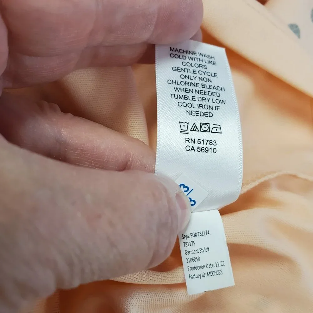 Maurices Maxi Sundress Women Size L Peach Black Polka Dot Halter Elastic Back - Picture 11 of 12